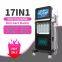 17 in 1 Hydra Beauty Skin System Facial Machine H2O2 Facial Oxygen Jet Skin Whiten Distribute 17 in 1 Hydro Machine
