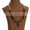 Jewelry Display Stand Torso In Beige Green Fabric For Necklace Pearl Hanging