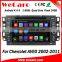 Wecaro WC-CU7011 Android 4.4.4 car multimedia system double din for chevrolet aveo dvd player audio system mirror link