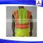 Fluorescent yellow safety vest safety reflective clothe