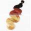 Best quality 100% virgin weave 3T brazilian human hair 1b 613 red ombre hair extension