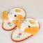 Plush Animal Head Slippers Lovely Puppy with Big Yellow Nose/ Home Soft Slippers in White
