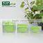 Fancy 30ml/50ml/80ml cosmetic plastic acrylic jar in square shape