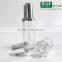 Round shape PETG lotion bottle with press down dropper button ,20ml ,30ml