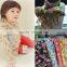 Hot Selling Charm Beautiful Small Flower Printed Polyester Long Fashion Girls Scarf