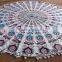Mandala Round Roundie Beach Throw Tapestry Hippy Boho Gypsy Cotton Tablecloth Beach Towel , Round Yoga Mat