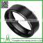 High quality fashion ring jewellery wholesale tungsten wood Inlay ring