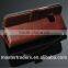 Original Fashion 64 Grain Stand Wallet Flip PU Leather Case With Card Slot For HTC One M9 MT-3459