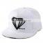 BSH014A Pure white diamond embroidered logo baseball caps fashion new snapback cap hat