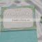 Silk Wedding Invitation card with brooch and ribbon