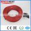 New infrared heating cable system of 3mm Silicone carbon fiber heating wire electric hotline