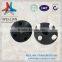 Steel HL encoder couplings used on chemical process machinery.