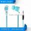 New design stylish earphone with mic for mobile/mp3/mp4