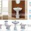 sanitary Ware Ceramic wall hung toilet with p trap 180mm