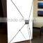 Stable and Lightweight Portable Custom X Stand Banner