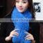 2015 Lovely Design Rex Rabbit Fur Pompoms Scarf Unique Style Short Hair Ladies Collar