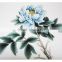 Handmade beautiful flower designs fabric painting for Wall scenery Decorations