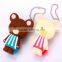 Custom carton Promotional PVC led key chain, PVC key chain, led key chain