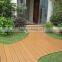 Dark gray solid wpc deck Anti-UV waterproof wpc wood swimming pool decking composite decking