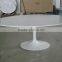 dining room fiberglass oval tulip table