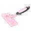 Pink/Blue Pet Dog Self-cleaning Shedding Brush Comb Rectangle Pet Fur Grooming Tool