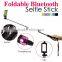 New product ideas 2015 colorful bluetooth selfie stick, telescopic baton selfie stick for iphone for samsung accessories