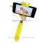 Christmas promotional gifts Cable control extendable camera tripod monopod selfie stick