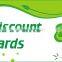 Offset Printing pvc discount card top quality