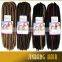 Cheap price 18inch 120g soft crochet twist 2x havana mambo fauxlocs twist braid