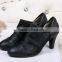 2016 Fashion dress shoes leather ladies high heel dress shoes for women