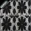 Cross and seven flower designer nylon hollow lace fabric factory price nylon cotton fabric 5004