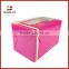 Custom folding cardboard paper cake packaging box wholesale