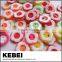 Best selling hight quality flower shape custom plastic buttons for garments