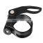 28.6-38.5mm quick release metal seat tube clamp road bike seat clamp