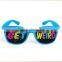 High quality party pinhole sunglasses with custom print