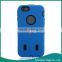 3-in-1 PC and Silicone Sublimation for iPhone 6 Hard Clear Case