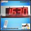 Outdoor Wanterproof 8/10/12/16/18/20/24/32inch Digital/time/temperature Gas Station LED Petrol Price Sign Display