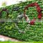customized artificial vertical green grass wall for indoor decoration