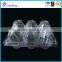 Wholesale clear disposable food plastic tray,clear plastic egg tray