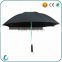 2016 hot sale colourful changing color handle LED light umbrella for gift