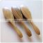 Greensandal wood hair comb with boar bristle,Promotional wholesale personalized wooden hair brush