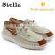 Casual strappy slip on linen lint fabric men canvas boat sneakers