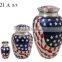 Aluminum American Flag Cremation Urns