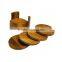 Beautifully Made Wooden Placemat Table Mat Anti-hot Pad Wooden Coaster,handmade beer glass table mats coasters