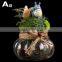 Mini business gift garden gnome planter brass gift items , gift speaker