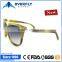 2015 new big frame stylish square acetate sunglasses with blue stone big diamond picture frames
