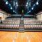 Celebration Upholstery Indoor Gym Retractable Bleachers