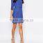 women's fashion designer one piece dress, latest dress designs for ladies blue colour dress