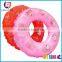 Inflatable children swim ring PVC Blue alphabet inflatable swim ring