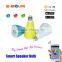 APP LED Bluetooth Speakers with Disco Light